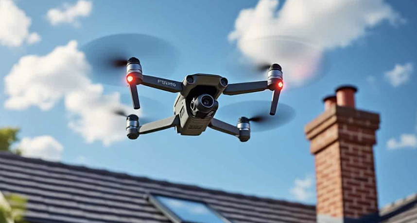 L’inspection de toiture par drone : rapidité et précision